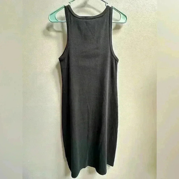 EVC | Vintage Y2K Ralph Lauren Racerback Tank Dress | Black w/ White Pony | M - Picture 8 of 9